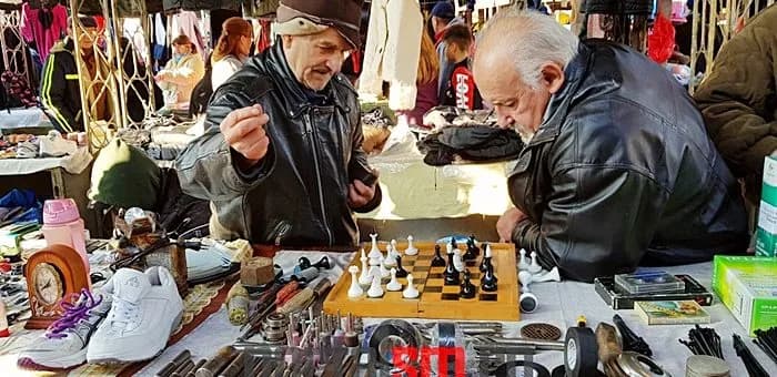 Târg de zilnic în Str. Lăcrimioarei Nr. 1 / Str. Gheorghe Barițiu, Piața de Vechituri Satu Mare (Ócskapiac)