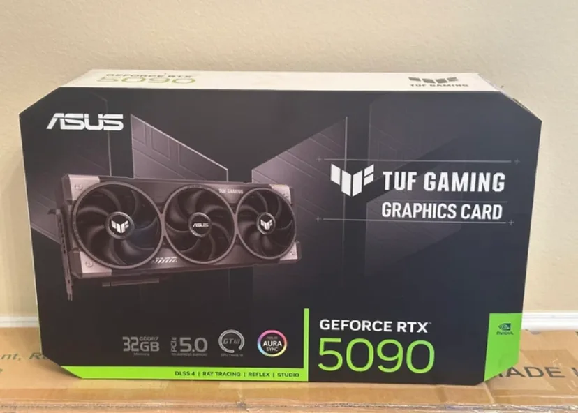 Placă video ASUS TUF Gaming GeForce RTX 5090 32GB GDDR7 – Produs nou, sigilat.